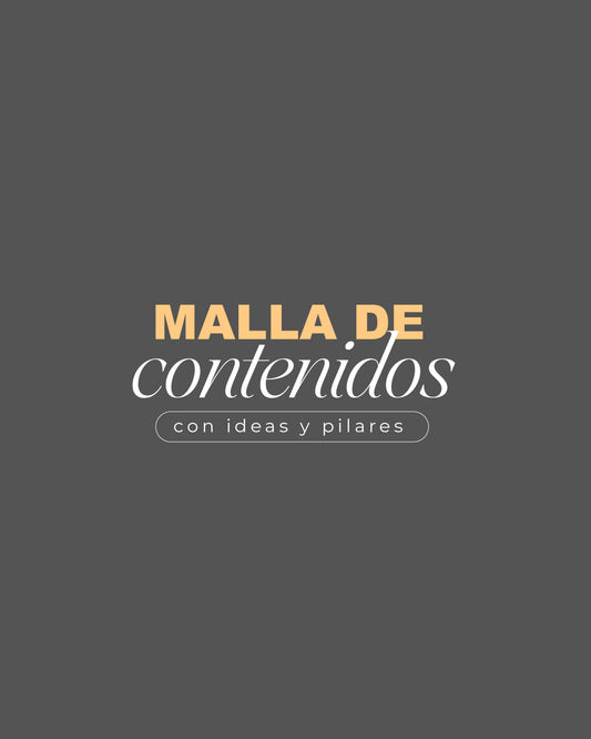 Malla de contenidos