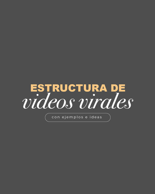 Estructura de videos virales