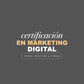 Certificación en marketing digital