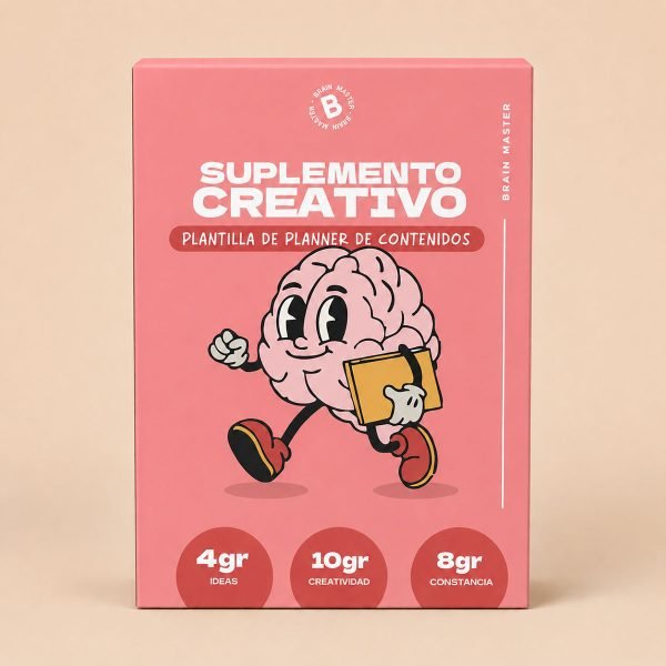 Plantilla de planner de contenidos